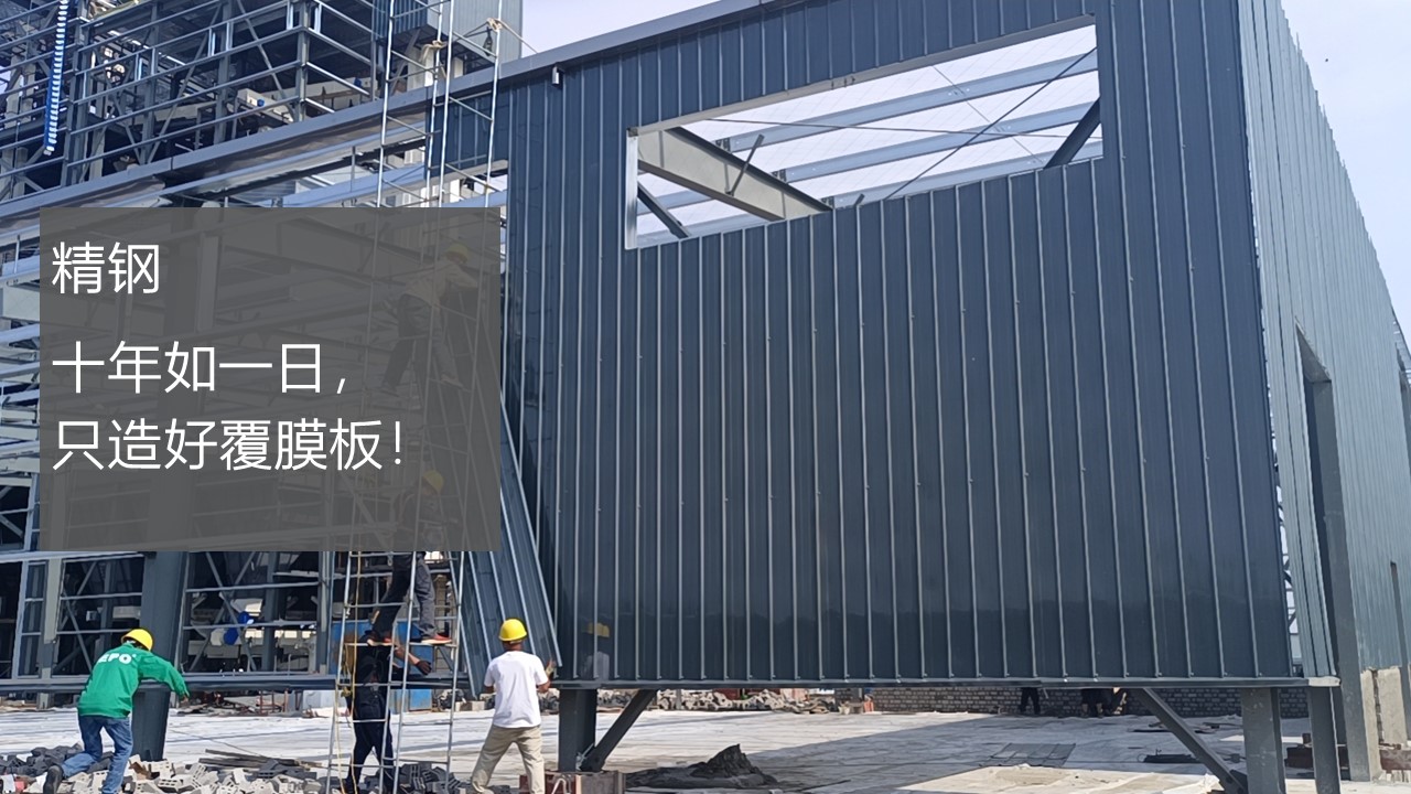 别再给屋顶“补牙”了！精钢防腐钢塑板——一次安装，10年不锈不补！